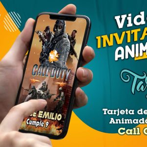 Video Invitación de Call Of Duty en MP4