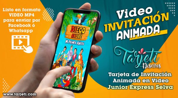 Video Invitación de Junior Express Selva en MP4