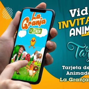 Video Invitación de la Granja de Zenon 02 en MP4