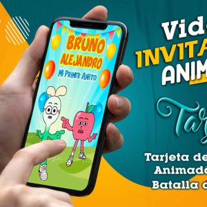 Video Invitación de Batalla de Ritmos en MP4