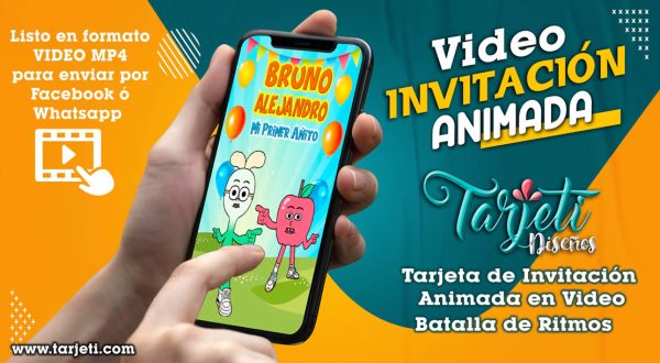 Video Invitación de Batalla de Ritmos en MP4