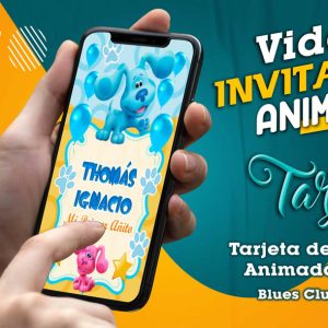 Video Invitación de Blues Clues 2 en MP4