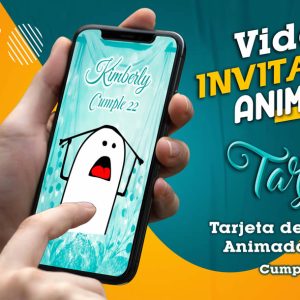 Video Invitación de Cumple Flork Meme en MP4