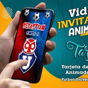 Video Invitación de Futbol Universidad de Chile en MP4