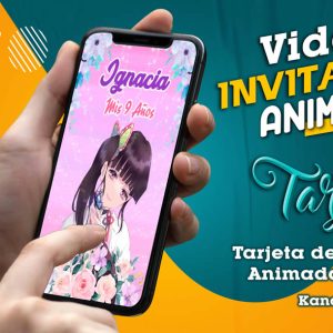 Video Invitación de Kanao Anime en MP4