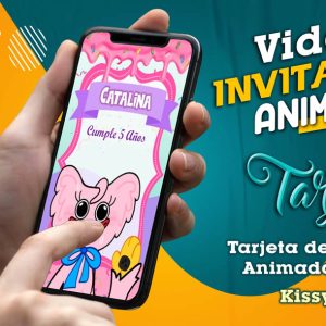 Video Invitación de Kissy Missy en MP4