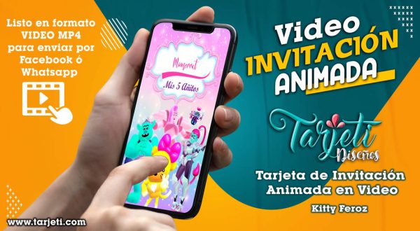 Video Invitación de Kitty Feroz en MP4