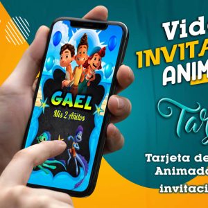 Video Invitación de Luca en MP4