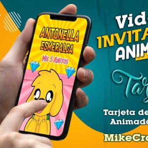 Video Invitación de MikeCrack Niña en MP4