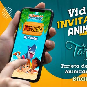 Video Invitación de Sharkdog Tibucan en MP4