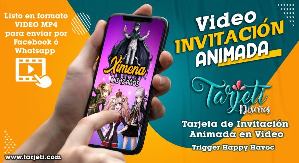 Video Invitación de Trigger Happy Havoc en MP4
