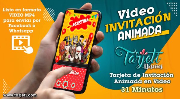 Video Invitación de 31 Minutos en MP4