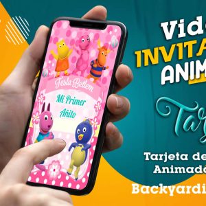 Video Invitación de Backyardigans Girl en MP4
