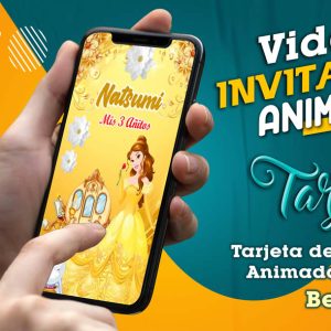 Video Invitación de Bella en MP4
