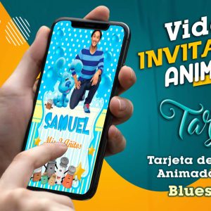 Video Invitación de Blues Clues en MP4