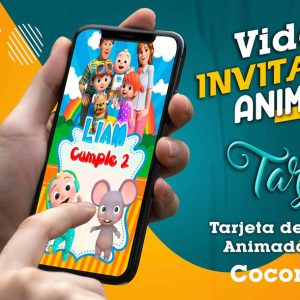 Video Invitación de Cocomelon en MP4