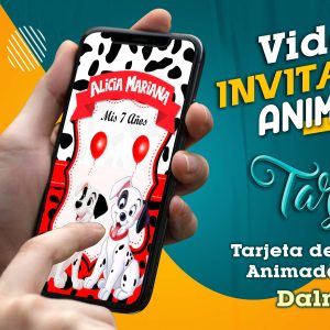 Video Invitación de Dalmatas en MP4