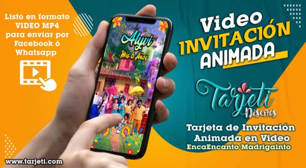 Video Invitación de Encanto Madrigal en MP4