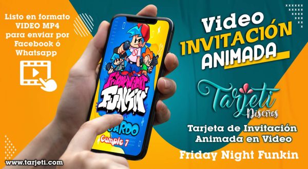 Video Invitación de Friday Night Funkin en MP4