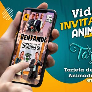 Video Invitación de GTA 5 en MP4
