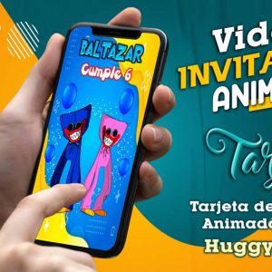 Video Invitación de Huggy Wuggy en MP4
