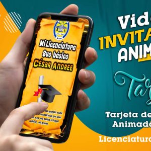 Video Invitación de Licenciatura Pergamino en MP4