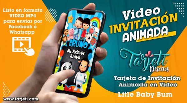 Video Invitación de Litle Baby Bum en MP4