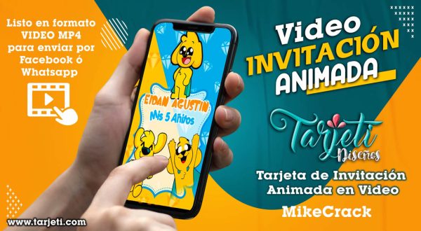 Video Invitación de MikeCrack en MP4