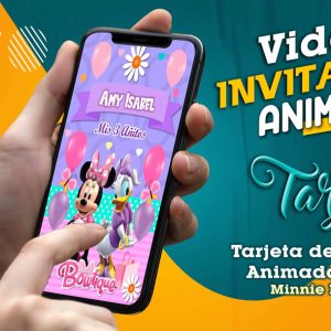 Video Invitación de Minnie Boutique en MP4