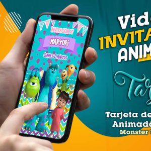 Video Invitación de Monster University en MP4