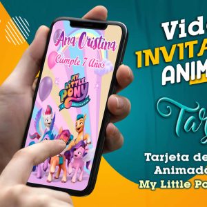 Video Invitación de My Little Pony Nuevo G5 en MP4
