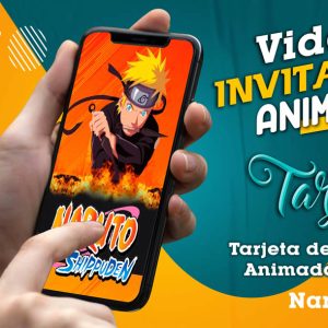 Video Invitación de Naruto 2 en MP4