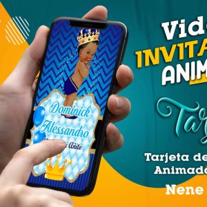 Video Invitación de Nene Royal en MP4