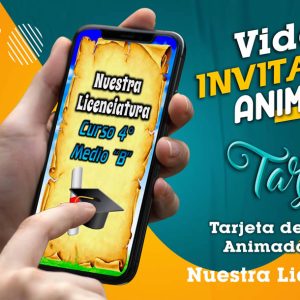 Video Invitación de Nuestra Licenciatura en MP4