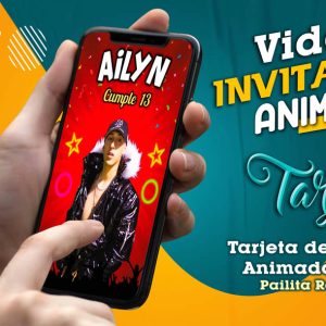 Video Invitación de Pailita Reggaeton en MP4