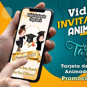 Video Invitación de Promocion Inicial en MP4