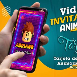 Video Invitación de Roblox 2 en MP4