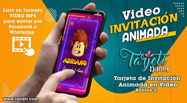 Video Invitación de Roblox 2 en MP4