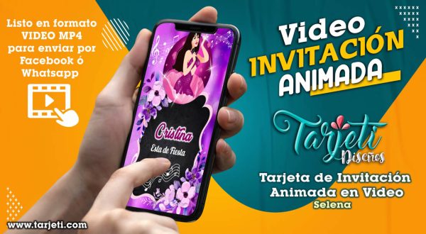 Video Invitación de Selena en MP4
