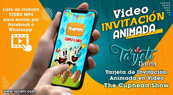 Video Invitación de The Cuphead Show en MP4