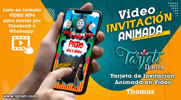 Video Invitación de Thomas en MP4