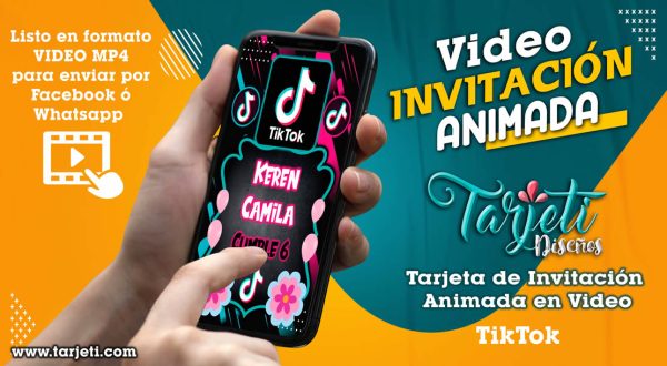 Video Invitación de TikTok en MP4