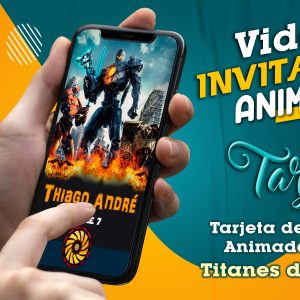 Video Invitación de Titanes del Pacifico en MP4