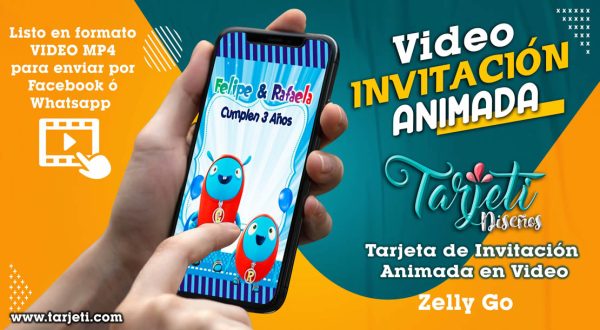 Video Invitación de Zelly Go en MP4