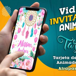 Video Invitación de Atrapasueños en MP4