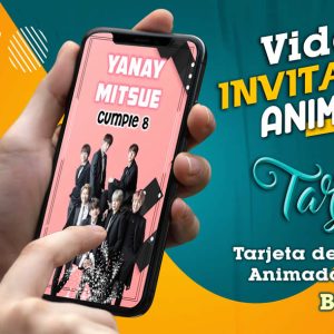 Video Invitación de BTS en MP4