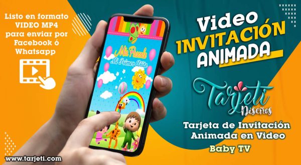 Video Invitación de Baby TV en MP4
