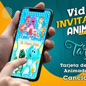 Video Invitación de Canciones Zoo en MP4