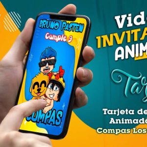 Video Invitación de Compas Los Compadretes en MP4