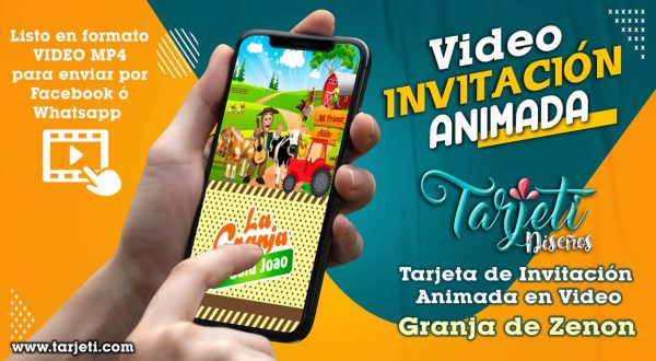 Video Invitación de Granja de Zenon en MP4